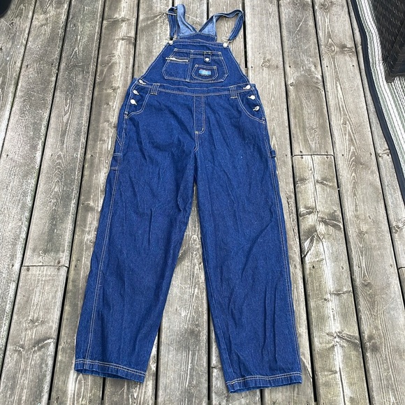 Vintage Gemini Jeans Denim Jean Overalls Coveralls Unisex - Picture 2 of 15